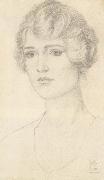 Portrait Study of Janet Hutchinson Joseph E.Southall